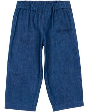 Balmain Elasticated Jeans - Blue