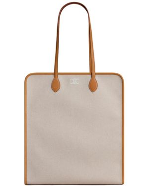 Celine Tall Cabas - Natural