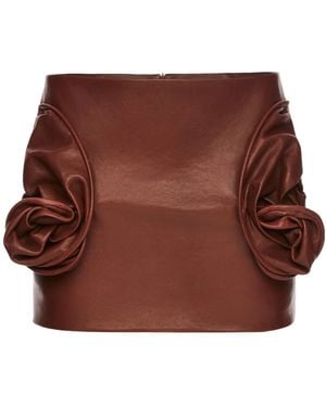 Magda Butrym Zipper Skirt - Brown