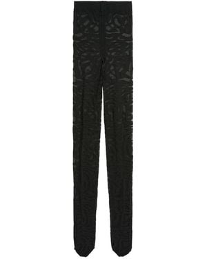 PUCCI Pucci Labirinto Semi-Sheer Tights - Black