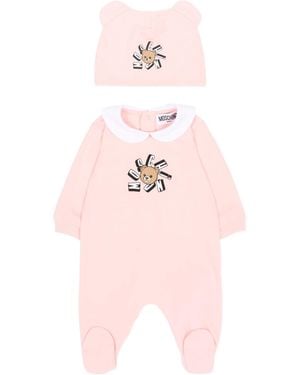 Moschino Peter Pan Collar Jumpsuit - Pink