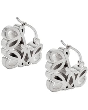 Loewe Logo Earrings - Metallic