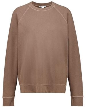 James Perse Vintage French Terry Relaxed Sweatshirt - Brown