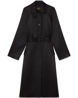 Loro Piana Lorenzo Coat - Black