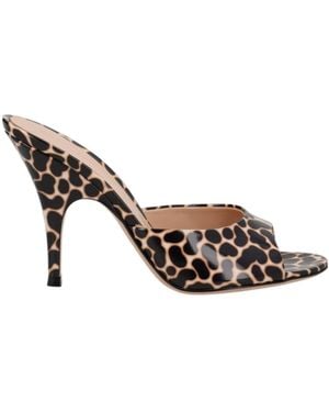 Gianvito Rossi Open-Toe High-Heeled Sandals - Metallic