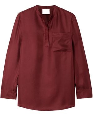 Loulou de Saison Long-Sleeved Cover-Up - Red