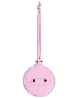 Balenciaga Le City Round Mirror Charm - Pink