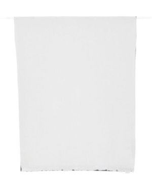 Fabiana Filippi Sequin-Embellished Frayed Scarf - White