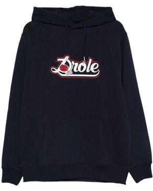 Drole de Monsieur Drôle De Monsieur Le Hoodie Drôle Rose Hoodie - Blue