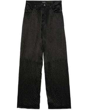 Balenciaga Pantaloni 5 Pocket Baggy - Black