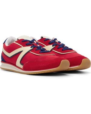 Rag & Bone Retro Sneaker Sneakers - Red