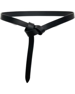 Isabel Marant Kirka Hook Fastened Belt - Black