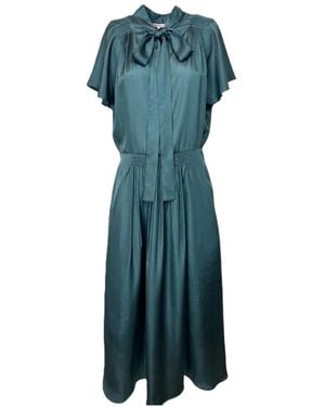 N°21 Short-Sleeve Dress - Green