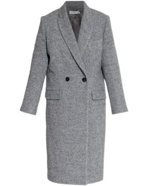 IRO Arianna Double-Breasted Coat - Grey