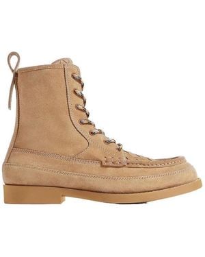 Bottega Veneta Pier Ankle Boot - Natural