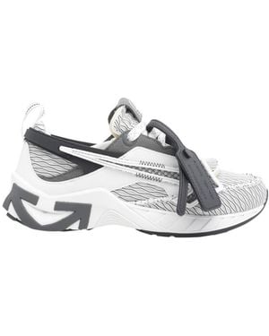 Off-White c/o Virgil Abloh Space Memo Lace-Up Trainers - White