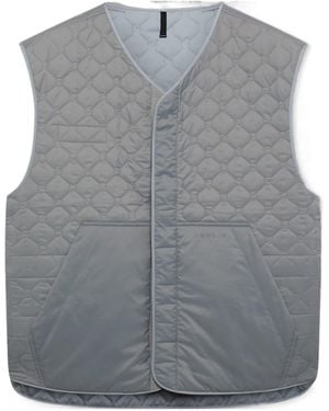 Oakley Reversible Quilted Vest - Gray