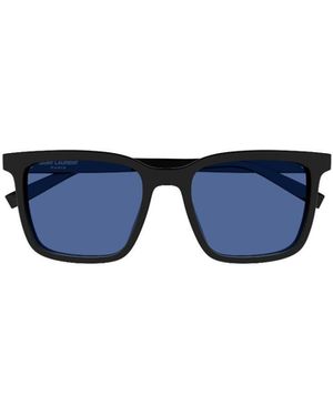 Saint Laurent Sl 500 Rectangular Sunglasses - Multicolour