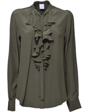 Aspesi Long-Sleeved Blouse - Green