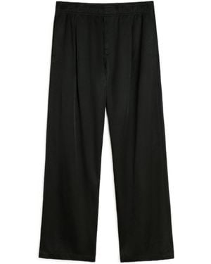 Our Legacy Straight-Leg Tailored Pants - Black