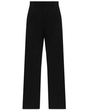 Balmain Casual Pants With Belt Loops - Black
