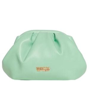 Essentiel Antwerp Logo Clutch - Green