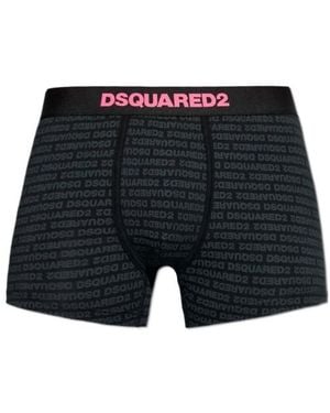 DSquared² Logo Briefs - Blue