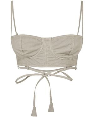 Gucci Bra Straps - Gray