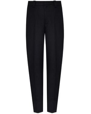 Ganni Tapered Cuff Tailored Trousers - Black