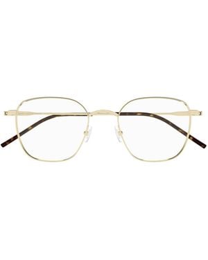 Saint Laurent Eyewear Square Frame Glasses - Multicolour