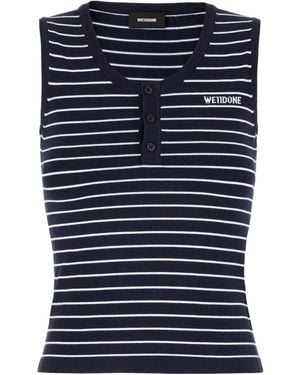 we11done Top - Blue