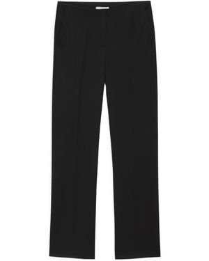 Anine Bing Straight-Leg Trousers - Black