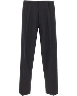 Dondup Casual Trousers With Belt Loops - Blue