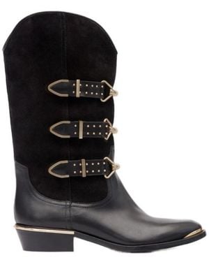 Isabel Marant Mexia Boots - Black
