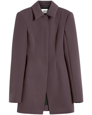 Sportmax Bacio Wool Jacket - Purple