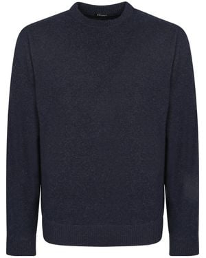 ZEGNA Crew-Neck Sweater - Blue