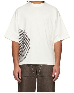 Jean Paul Gaultier Oversized Cotton Jersey T-Shirt - White