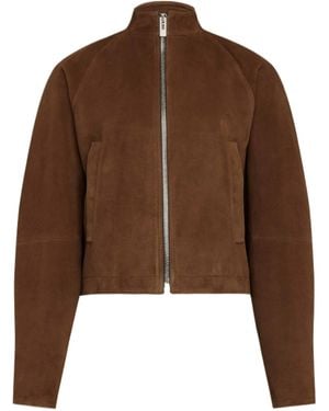 SALE【Alaia】ラウンド レーシング ジャケット NWT AZZEDiNE ALAIA MOTOR-CYCLE-JACKET LEOPARD PONY HAIR