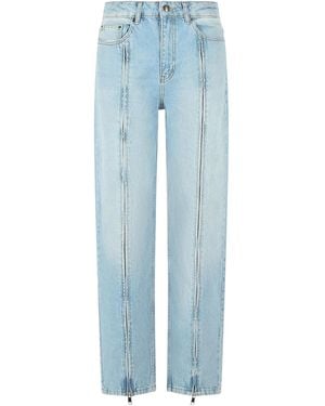 ROTATE BIRGER CHRISTENSEN Light Denim Jeans - Blue