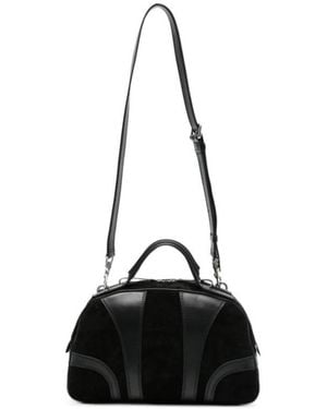 Dries Van Noten Zippered Shoulder Bag - Black