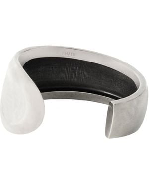 KHAITE Keefe Palladium-Coated Bracelet - Black