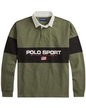 Polo Ralph Lauren Logo-Print Polo Shirt - Green