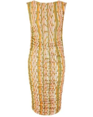 La DoubleJ Bandage Mini Dress - Metallic