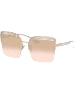 BVLGARI Logo Sunglasses - White