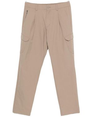 Herno Casual Pants With Belt Loops - Natural