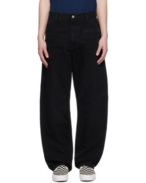 Carhartt Single Knee Trousers - Black