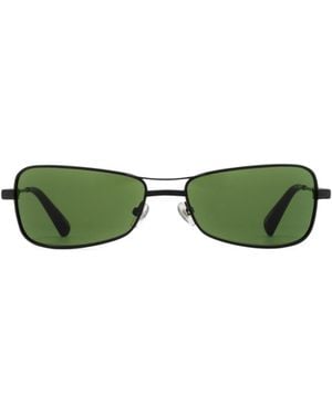 Jacquemus Rectangle Frame Sunglasses - Green
