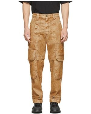 DIESEL Relaxed Cargo Trousers - Natural
