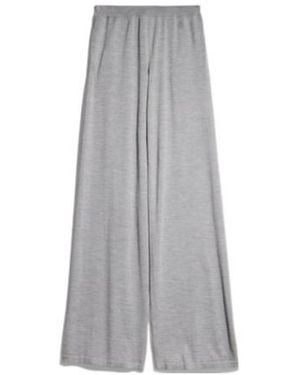 Gucci Leisure Trousers With Embroidery - Grey