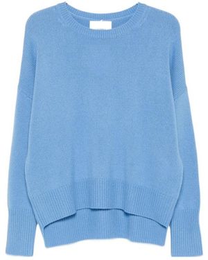 Lisa Yang Crew-Neck Cashmere Jumper - Blue